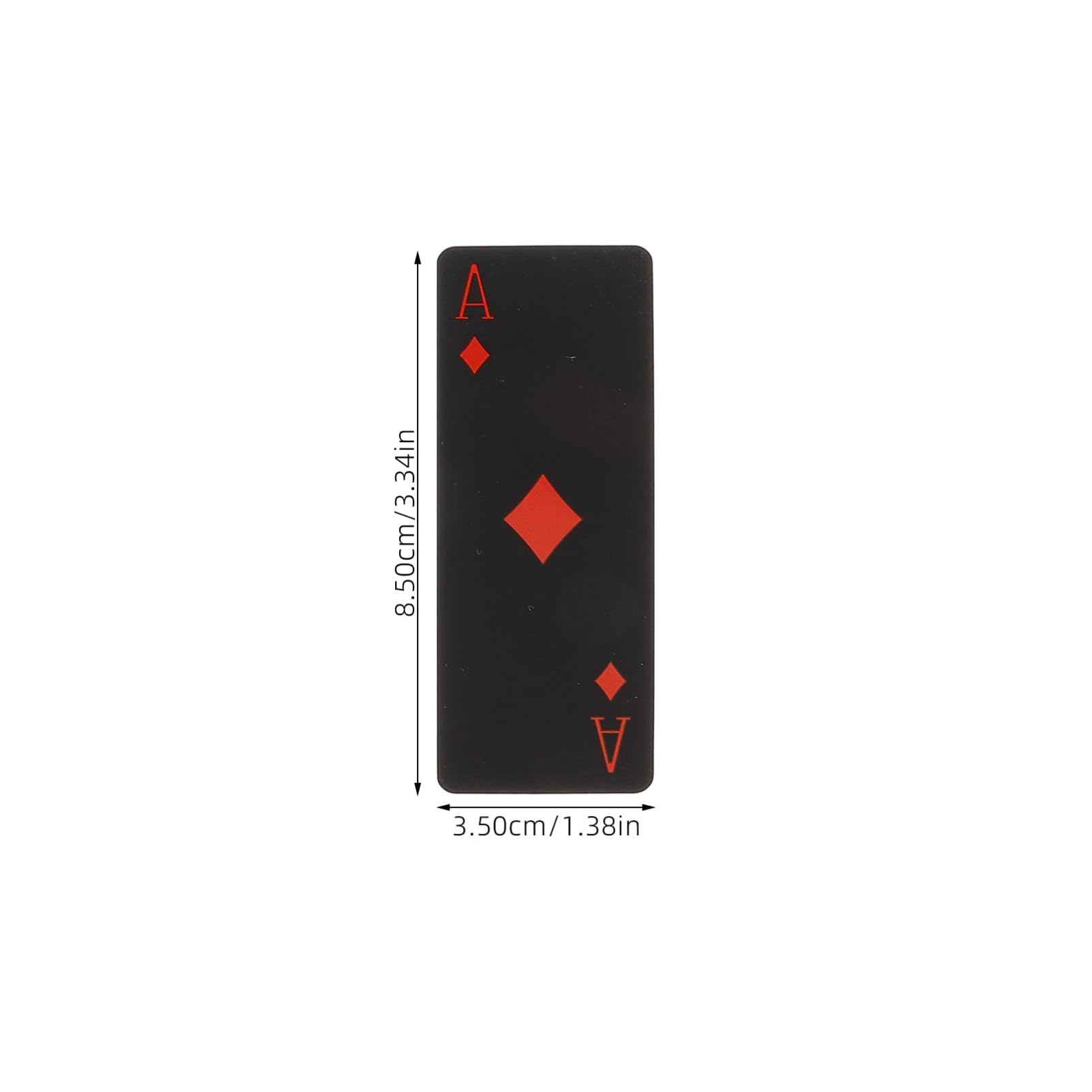 Abaodam Carte da Impermeabili PVC con Tema Carte da Poker per Feste e Giochi All Resistente e per Adulti e Appassionati Giochi