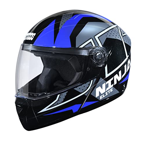 Image of STUDDS Ninja Elite Super D6 FLIP-UP Full FACE Helmet N1 Black-L