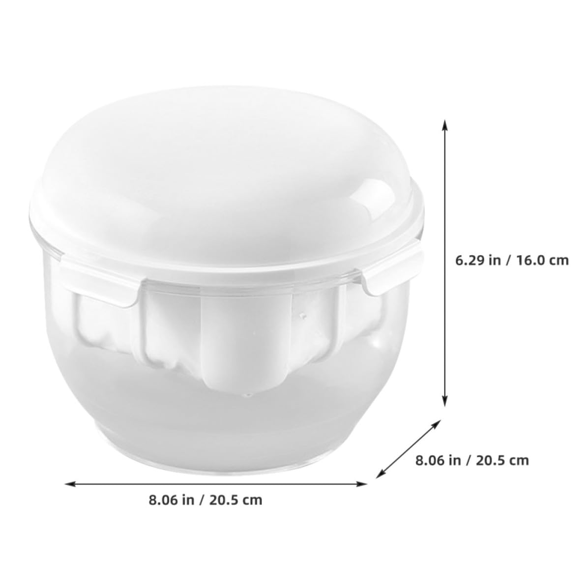 Filtro Colador de Yogur Blanco de Gran Capacidad Malla Fina