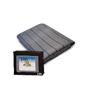 JOLAX | Tapis d’Extérieur en PP pour Auvant & Tente | Tapis Camping 500 g/m2 | Agréable au Touché et Respirant | Lavable en Machine | Antidérapant | Sac de Transport Inclus |