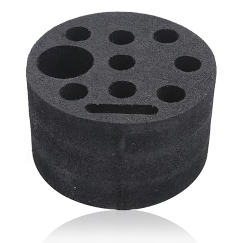 Porte-outil de fixation de mouche en mousse souple , support de rangement pour outils de pêche à la mouche, support de bobine de fil, accessoires de bricolage