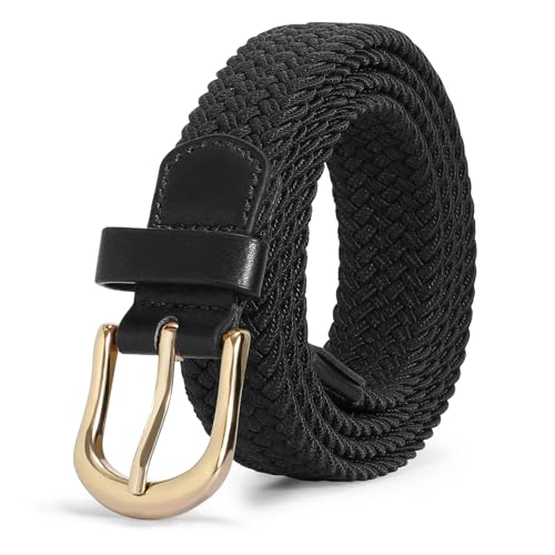 JASGOOD Women Braided Woven Elastic Belt, 1