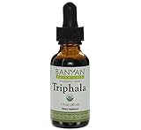 Banyan Botanicals Triphala Liquid Herbal Extract – Organic Triphala Extract with Amla, Haritaki & Bibhitaki – for Daily Detox, Regularity & Rejuvenation* – 1oz. – Non-GMO Sustainably Sourced Vegan