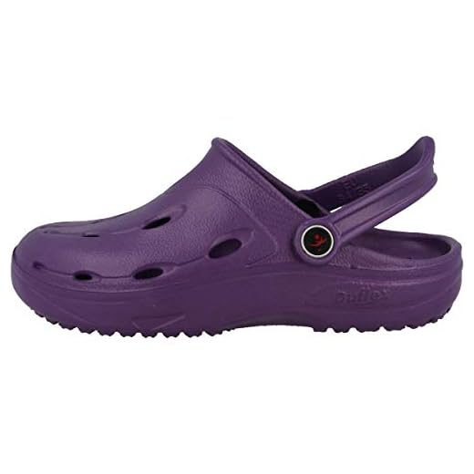 chung shi Unisex Kinder DUX Kids Clogs, Indigo Lila, 34/35 EU (220 mm)