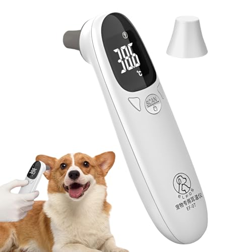 Termómetros de animales - Monitor de temperatura del perro, termómetro
