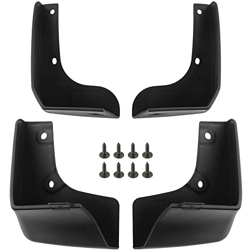 Image of BOXI (Set of 4) Front and Rear Side Mud Flaps Splash Guards Mudflaps Fits for Nissan Altima 2013 2014 2015 2016 2018 Sedan | Do not fit SR, Nismo Models, Without Side Skirt