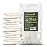 Sepia King Sepiaschalen Premium 12 Stück 10-15cm - Hochwertige Kalzium u. Vitaminversorgung, Nahrung, Futter für Reptilien, Schildkröten, Bartagamen, Vögel - Sepia Schalen, Terrarium Zubehör