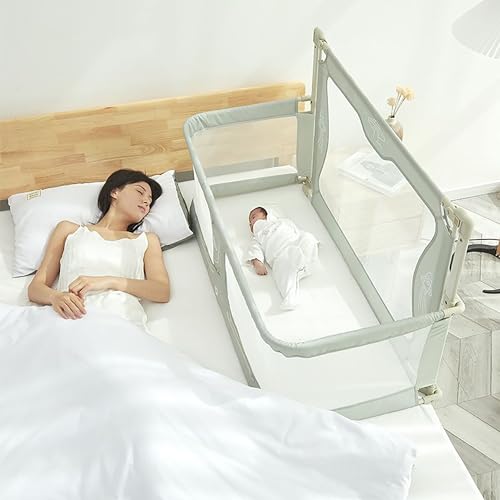 3-in-1 Baby Beistellbett Reisebett Babybett, Beistellbett Baby Boxspringbett, Next To Me Crib, Atmungsaktives Und Sichtbares Netzfenster Und Weicher, Waschbarer Futterbezug,robuste Aluminiumlegierung