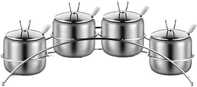 Stainless Steel Kitchen Seasoning Container Household Bottle Storage Box