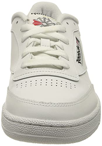 Reebok Club C 85, Scarpe da Ginnastica Basse Uomo, Bianco (Ftwr White/Ftwr White/Core Black), 40.5 EU