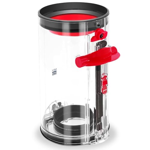 Image of Upgraded Dust Bin Replacement Parts for Dyson V11 V15 SV14 SV15 SV22 Vacuum Cleaner Canister, Vacuum Dust Bin Compare to Part # 970050-01, 965443-01. Diameter: 4.45 inches, Height: 7.72 inches