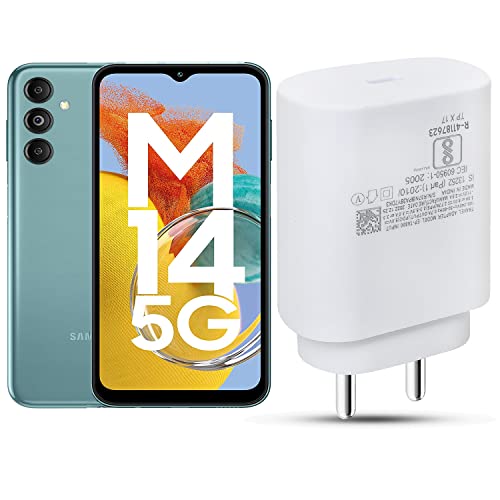 Image of Hoerrye Samsung 25W PD Type C Charger Adapter Compatible with Galaxy S25 /S25 Plus /M36 /F15 /A15 /M35 /A35 /A55 /M55 / M34 /M14 /F34 /F14 /F54 /S24 /S23 /S23 Fe Mobile USB-C Super-Fast Charging Adaptor 25 Watt,White