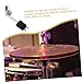 TOGEVAL Cymbal Holder Rod Attachment Lightweight Compact Boom Arm Mount for Drum