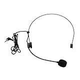 Andoer Uni-Directional Head-mounted Headworn Headset Microphone Mic Flexible Wired Boom for Voice Amplifier Amp Loudspeaker