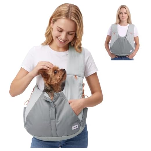 FURTIME 2-in-1 Dog Sling Carrier