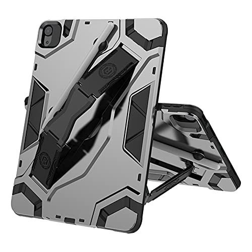 Trysunny iPad Air4 ケース 2020 iPad 10.9インチ iPad Air 4 ケース 子供用 シリコン ショルダー ストラップ 肩掛け スタンド ハンドストラップ付き 三層構造 スタンド機能 Apple pencil2 収納 耐衝撃 アイパッド エア4 10.9インチ ケース 全面保護 カバー