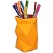 Creative Design Silicone Pen and Pencil Container (Orange)