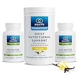 Equilife Dr. Cabral Detox, 7 Day Program with Plant Based Protein, Vitamins, Amino Acids, & Minerals to Support Full Body Balance, Meal Replacement Powder, Vegan, Gluten Free, Vanilla, 14 Servings