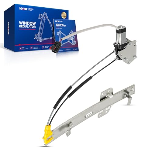Image of KAX Front Left Power Window Regulator w /Motor Fit for Cherokee 1997-2001 | Front Left Driver Side 741-768 Power Window Lifter Replaces 55154959AI,55154959,55154959AE