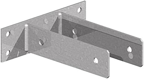 Fencemate Bolt Down U Post Support Galvanised for 100mm or 4" Posts