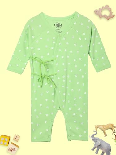Image of The Mom Store Baby Romper Jabla Style For Boys And Girls | Cotton | Soft Infant Bodysuit | Trendy Stylish Sleepwear For Newborn Baby | Printed | Unisex Comfortable Everyday Baby Wear