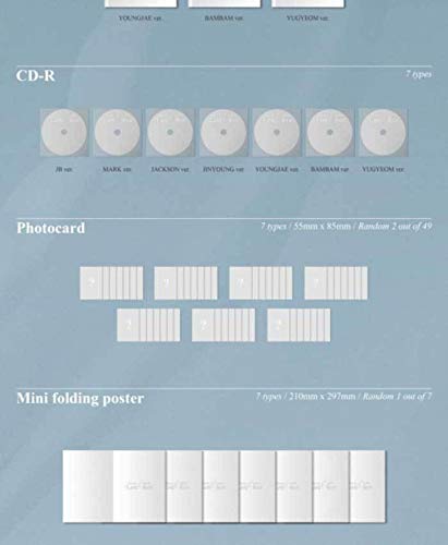 Amazon.com: GOT7 Breath of Love : Last Piece 4th Album Random
