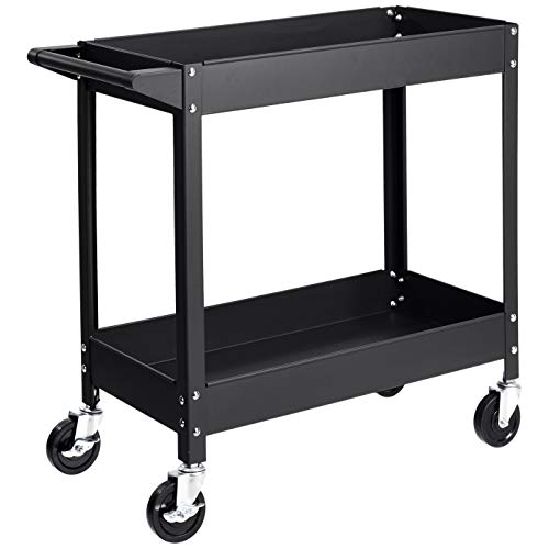 Buy Amazon Basics 3Shelf Multipurpose Plastic Tub Utility Cart with