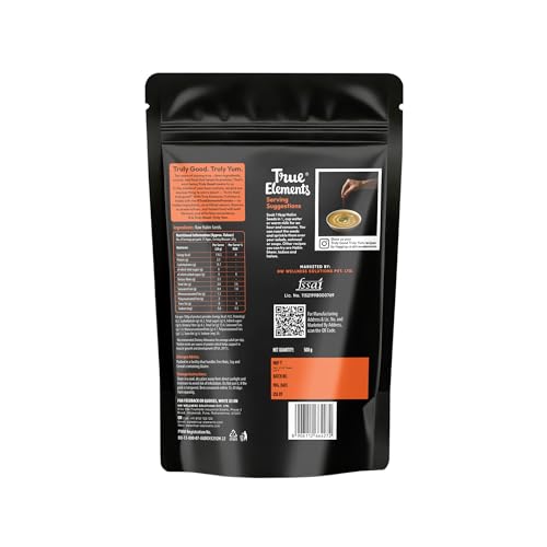 Image of True Elements Halim Seeds 500g - Aliv Seeds | High in Fibre and Omega -3 | Garden Cress Seeds | Haleem Seed | Immunity Booster Superfood