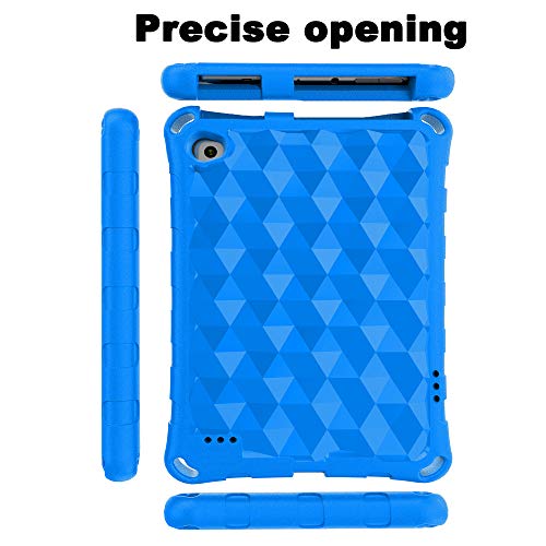 Fire 7 Tablet Case For Kids,Not Compatible With 2022 New, Oqddqo Extra Thick Protective Layer Double-Layer Shockproof In Four Corners Compatible With 9/7/5Th Generation 2019/2017/2015 Release (Blue) #TOP5