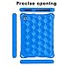 Fire 7 Tablet Case for Kids,Not Compatible with 2022 New, OQDDQO Extra Thick Protective Layer Double-Layer Shockproof in Four Corners Compatible with 9/7/5th Generation 2019/2017/2015 Release (Blue)