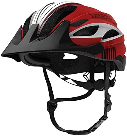 Zenroll Adult Bike Helmet Bicycle Helmets for Men Women Cycling with Detachable Visor Stylish Lightweight