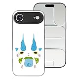 iPhone17Air用ケース スマホケース 耐衝撃 強化ガラス コマさん 妖怪ウォッチ いphone17Air用ケース おしゃれ 軽量 黄変防止 あいふぉん17Air用 カバー 脱着簡単 贈り物