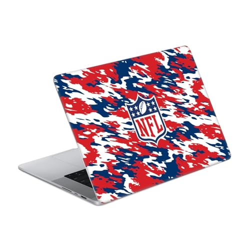 Vinyle MacBook Pro 16 A2485 avec licence NFL et design camouflage haute résistance