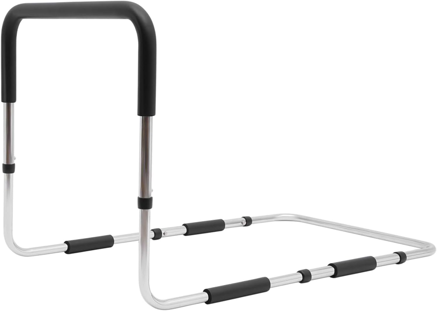 Sponda Letto Anziani Anticaduta Ausili per Alzarsi dal Letto Regolabile in Altezza,Supporto per Alzarsi,Sbarra di Sicurezza,Molto Resistenti E Facili da Installare per Donne Incinte,Disabili