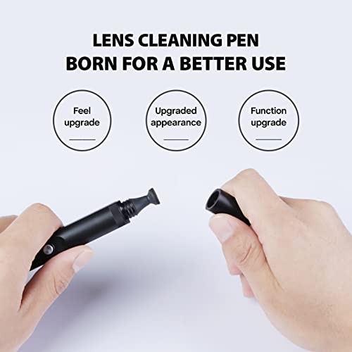 Vsgo V-P01E Professional Lens Cleaning Pen Lens Brush Double-Ended Lens Pen With Soft Brush And Nano Optical Carbon Compatible For Camera Lens Cleaning, Optical Lens, Glasses Cleaning And Other Lenses #TOP7