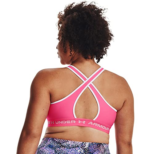 Image of Under Armour Women's Crossback Mid Impact Sports Bra