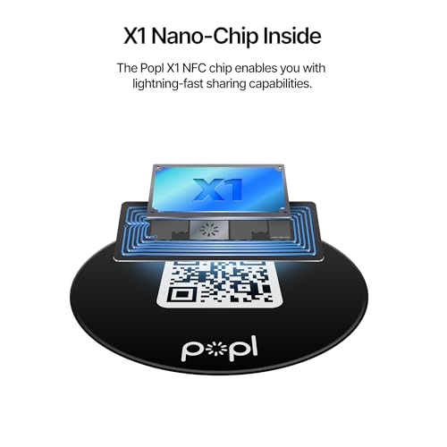 image for Popl Dot Thin - Digital Business Card for Back of Phone - Tap to Share