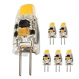 Ukey U G4 LED Bulb 1.55Watt led Halogen Replacement 12V AC/DC 2700K Warm White Dimmable, led Replacement for Halogen Bulb 20W 5Pack (1.5)