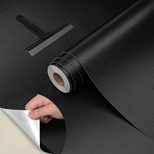 WADILE Peel and Stick Solid Color Wallpaper 15.7x78.7 Upgraded Aluminum Foil Backing Waterproof Self Adhesive Contact Paper for Kitchen Countertops Furniture Cabinets Walls Home Renovation