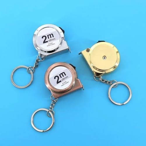 Cinta métrica portátil de 2 metros retráctil miniatura 6