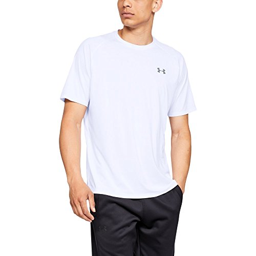Under Armour UA Tech Short Sleeve Tee White/Overcast Gray LT