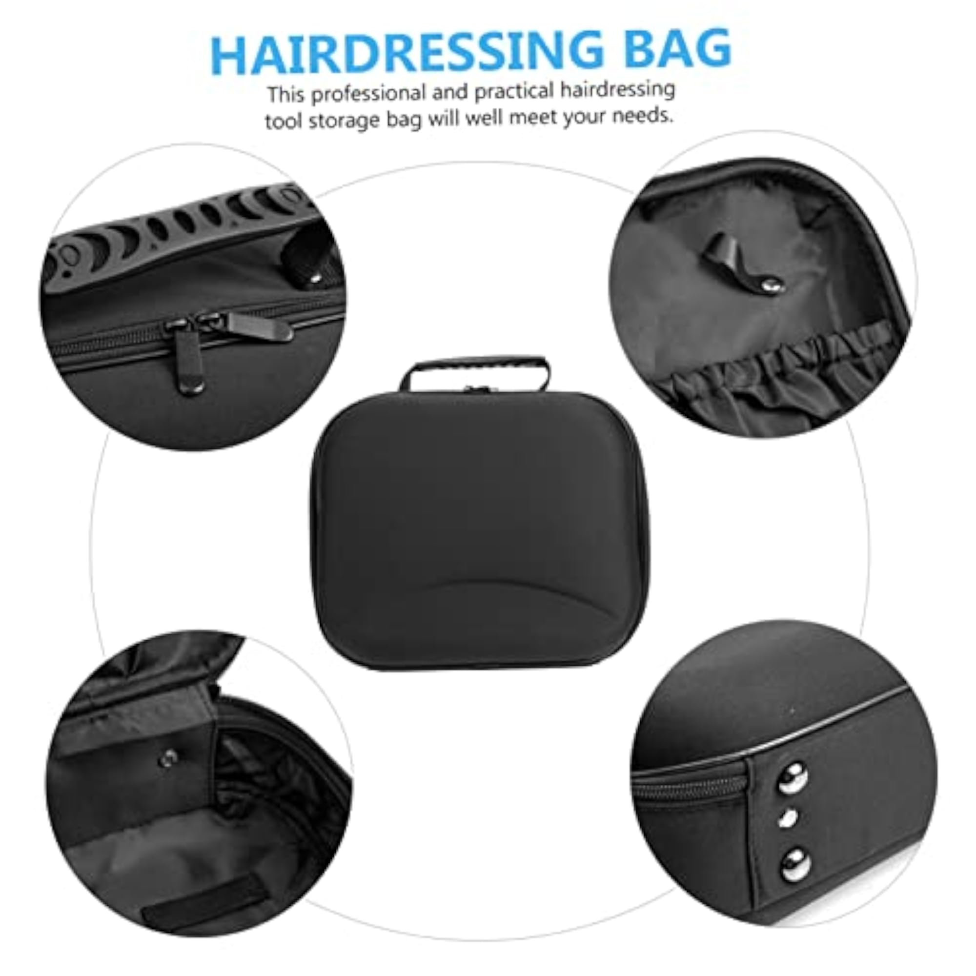 Portable Hairstylist Tool Pouch, Hair Dryer Organizer