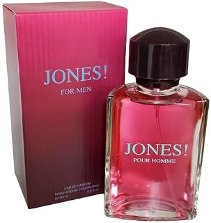 Jones Men's Cologne 3.4 Oz EDT Amber Fougere fragrance for men. Eau de Parfume.