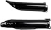 UFO Plastics Fork Slider Protectors - Black , Color: Black YA04814-001