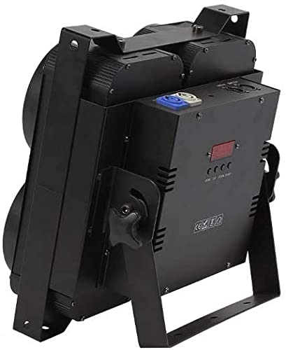 Imrelax 4X100W Warm White & Cold White Cob Blinder Lights Led Par Lights Stage Wash Lights High Brightness Led Stage Lighting, 4Pcs Dj Lights + Flight Case #TOP3