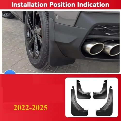 Guardabarros para Geely Coolray con diseño adaptado de alta cobertura para 4 piezas 7