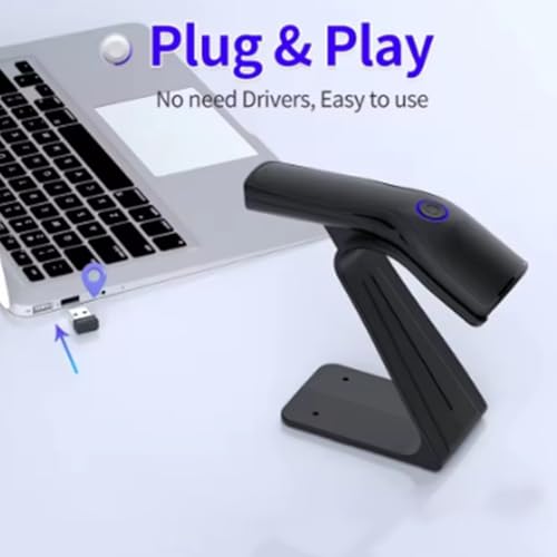 Douchette code barre 2D sans fil Bluetooth pour lecture sur écran fluide - 2