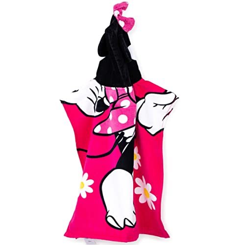 Jay Franco JF68739MJDY Disney Minnie Mouse 22 Inch X 22 Inch Hooded Poncho Bath/Beach Towel thumb #3