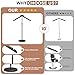 Shirt Display Stand, 18-34 Inch Height Adjustable Mannequin Torso for Vendors Shop, More Stable Dress Form Portable Clothes Garment Rack, T Shirt Display Holder Jacket Coat Stand Hanger, Black