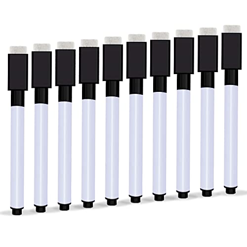 Autoau Rotuladores Pizarra Blanca 10 Pcs, Marcadores Magicos con